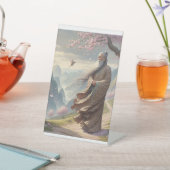 Der Sparrow und das Zeichen des Windtabletts Sockelschild (In SItu)