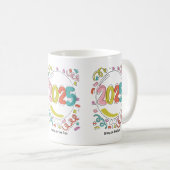 Der Spaß 2025 Kaffeetasse (VorderseiteRechts)