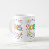 Der Spaß 2025 Kaffeetasse (Vorderseite Links)