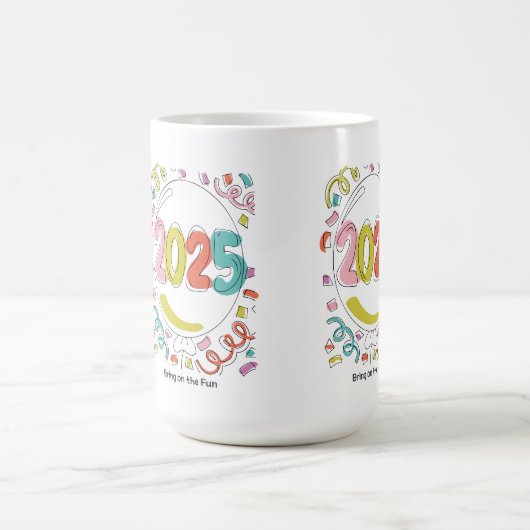 Der Spaß 2025 Kaffeetasse (Mittel)