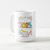 Der Spaß 2025 Kaffeetasse (Vorderseite Links)