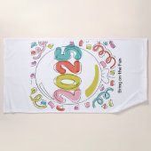 Der Spaß 2025 Strandtuch (Vorderseite)