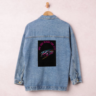 DER SPAß BEGINNT JEANSJACKE