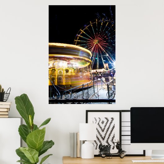 Der Spaß der Messe Poster (Heimbüro)