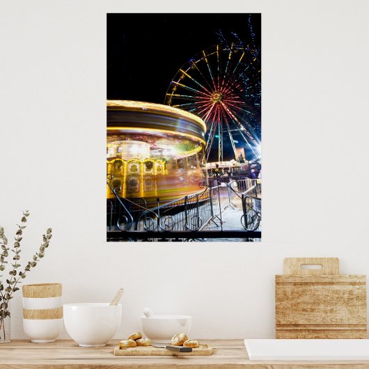 Der Spaß der Messe Poster (Küche)