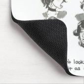 Der Spaß des Lebens mit mehr Wahlen Mousepad (Ecke)