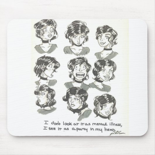 Der Spaß des Lebens mit mehr Wahlen Mousepad (Vorne)