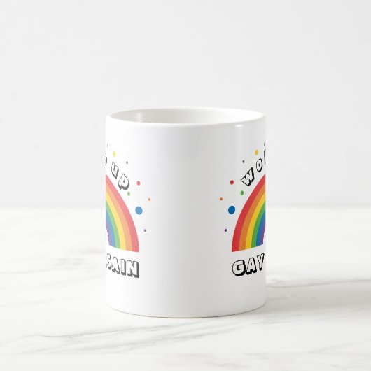 Der Spaß des selbstironischen Pride Month | Geweck Kaffeetasse (Mittel)
