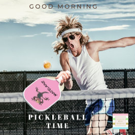 Der Spaß erschien Gecko Pink Pickleball Schläger