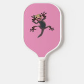 Der Spaß erschien Gecko Pink Pickleball Schläger (Rückseite)