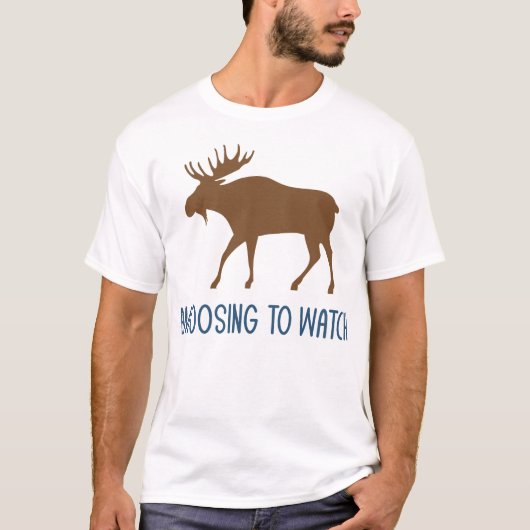 Der Spaß "Moose Pun Jokes" T-Shirt (Vorderseite)
