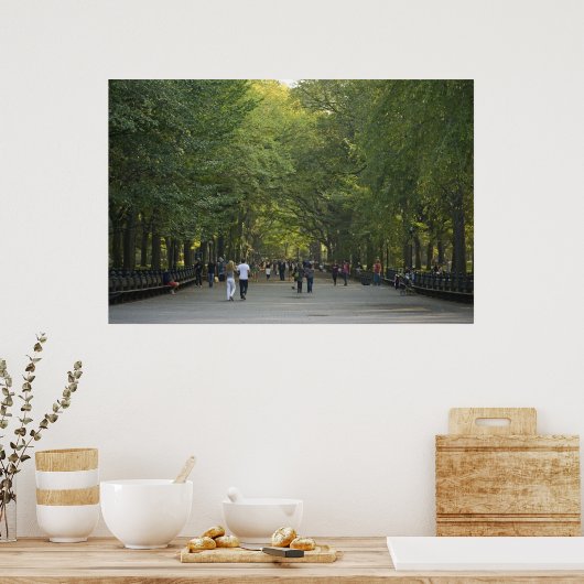 Der späte Sommer der Mall Poster (Küche)