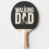 Der spazierende Vater Funny Parody Tischtennis Schläger (Vorderseite)