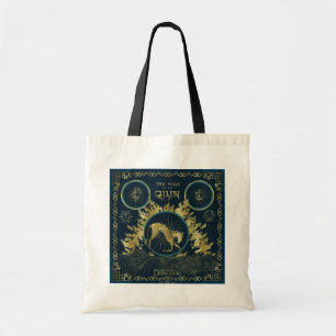 Der Spaziergang durch das goldene Qilin-Wasserband Tragetasche