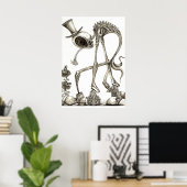 Der Spaziergang Poster (Heimbüro)