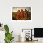 Der Spaziergang von Joseph von Fuhrich nach Emmaus Poster (Heimbüro)