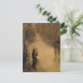 Der Spaziergänger Postkarte (Stehend Vorderseite)