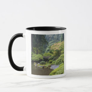 Der Spazierteich mit Mondbrücke Tasse