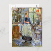 Der Speisesaal des Berthe Morisot Postkarte (Vorne/Hinten)