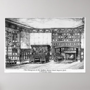 Der Speisesaal des Poplars Poster