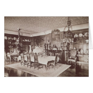 Der Speisesaal, Wickham Hall, Kent, 1897