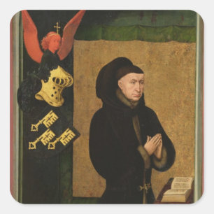 Der Spender, Kanzler Nicholas Rolin Quadratischer Aufkleber