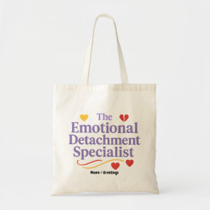Der Spezialist für emotionale Distanz Grafikdesign Tragetasche