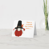 DER SPEZIALTAG "HABEN" KOMMT. KARTE (Vorderseite)