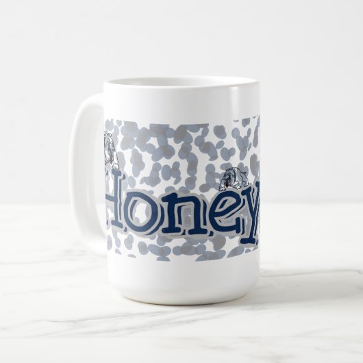 Der spezielle Antrag des Honigs Kaffeetasse (Vorderseite Links)