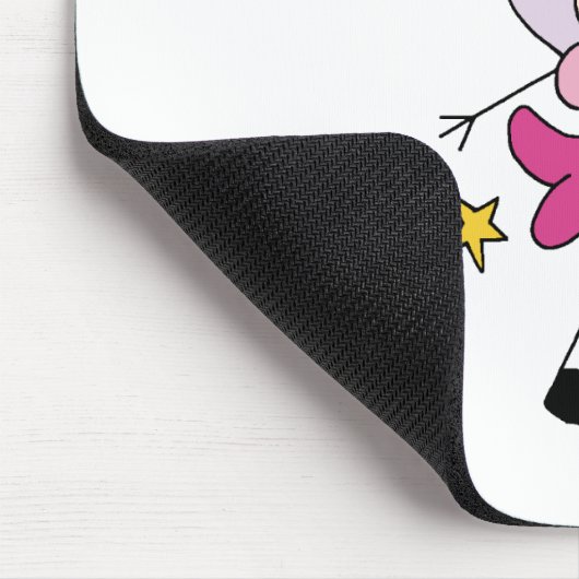 Der spezielle Engel der Großmutter Mousepad (Ecke)