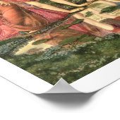 Der Spiegel der Venus, 1870-76 (Öl auf Leinwand) Poster (Ecke)