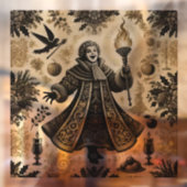 Der Spiegel der Weihnachtszeit Fensteraufkleber (Blatt 2)