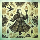 Der Spiegel der Weihnachtszeit Fensteraufkleber (Blatt 3)