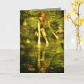 der Spiegel Karte (Gelbe Blume)