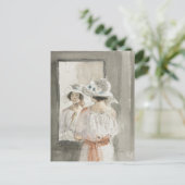 Der Spiegel von James McBey Postkarte (Stehend Vorderseite)