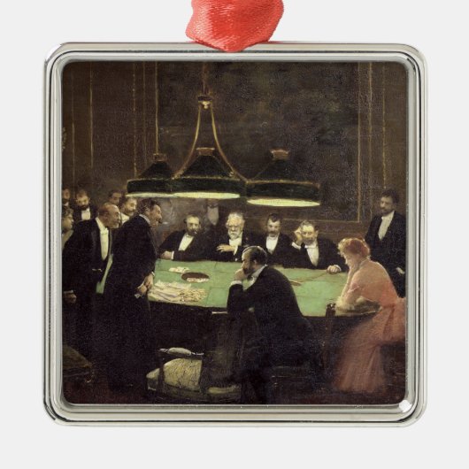 Der Spiel-Raum am Kasino, 1889 Ornament Aus Metall (Vorne)