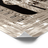 Der Spieler (Print) Poster (Ecke)