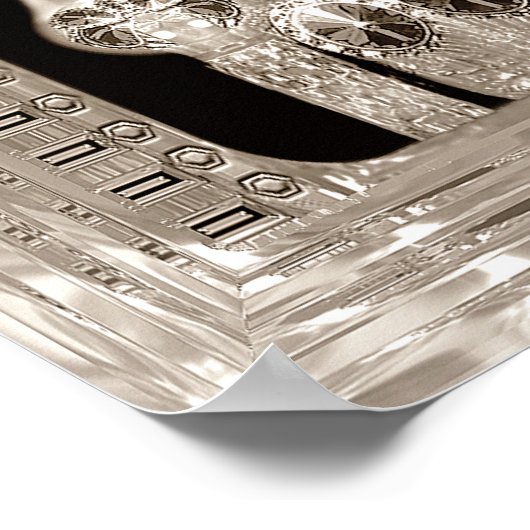 Der Spieler (Print) Poster (Ecke)