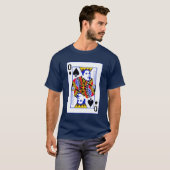 Der Spielkarte-Männer Obama der T - Shirt (Vorne ganz)