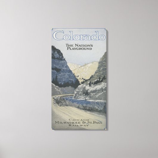 Der Spielplatz der Nation Leinwanddruck (Vorderseite)