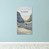 Der Spielplatz der Nation Leinwanddruck (Insitu (Holzboden))