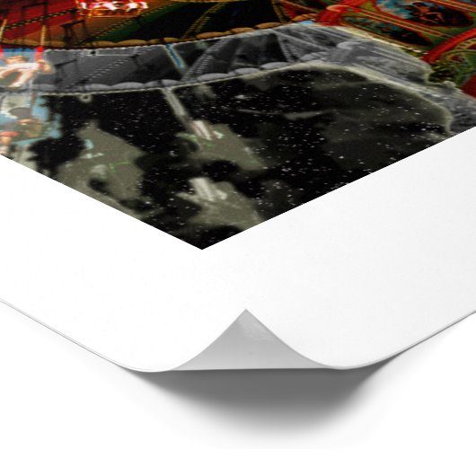 Der Spielplatz der Welt Poster (Ecke)