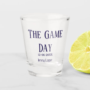 der Spieltag Fußballvereinsname Jahr Datum Schnapsglas