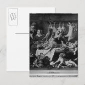 Der Spielverkäufer Postkarte (Vorne/Hinten)