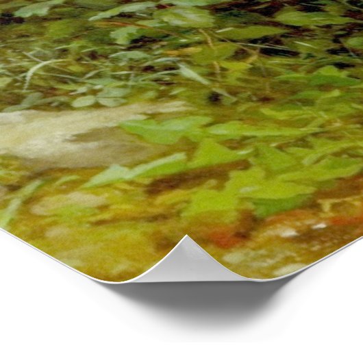 Der Spinner (1873) Poster (Ecke)