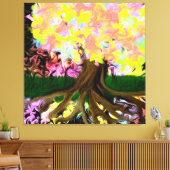 Der Spirit Tree Leinwanddruck (Insitu (Wohnzimmer))