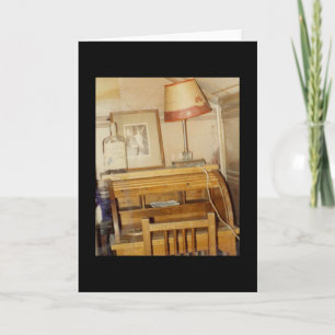 Der Spitzen-Schreibtisch des Verfassers Rollen Karte