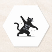 Der spoktakuläre Trick oder Trea der tanzenden sch Untersetzer (Vorderseite)