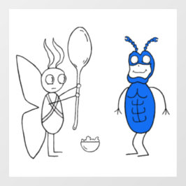 Der SPOOOOOONNN ist zu groß Fensteraufkleber