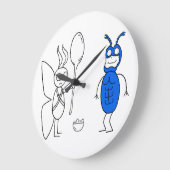 Der SPOOOOOONNN ist zu groß Große Wanduhr (Winkel)